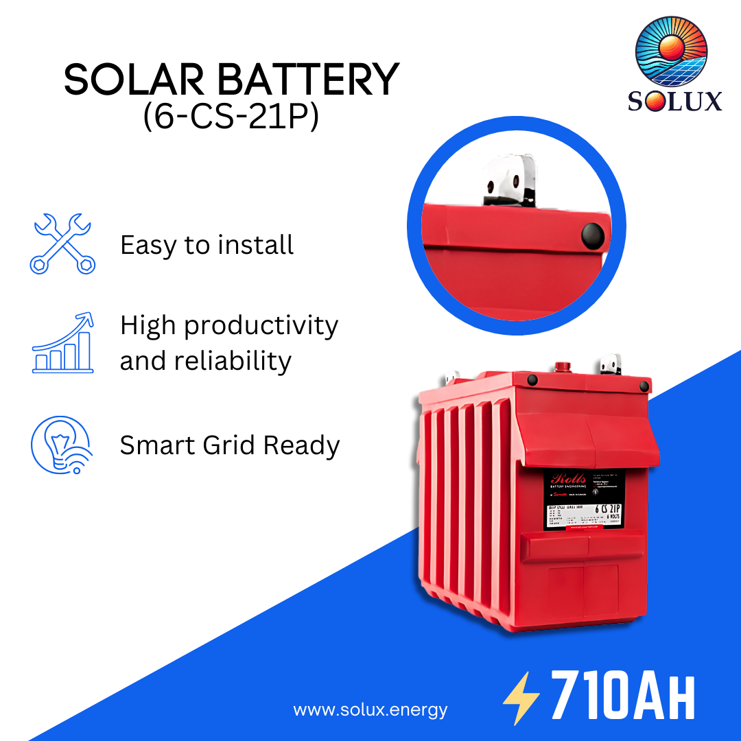 This is an image of Rolls Surrette 6V 710Ah Flooded Deep Cycle Battery
